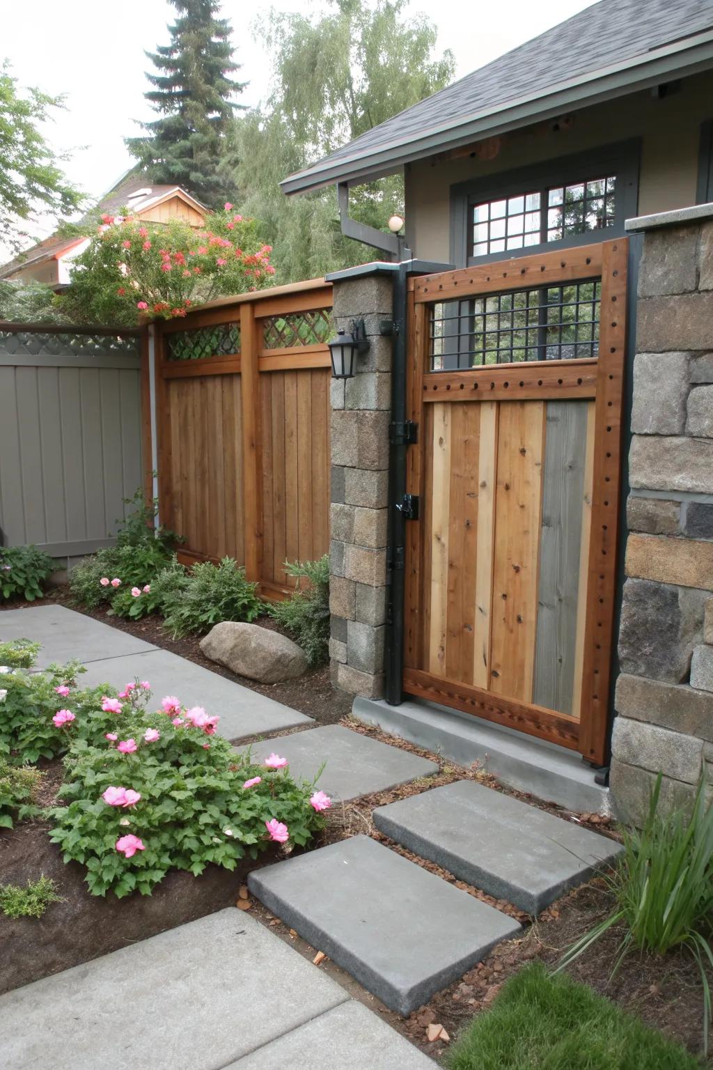 Use Side Gate 17+ Backyard Side Gate Ideas: Boost Curb Appeal With Simple Updates