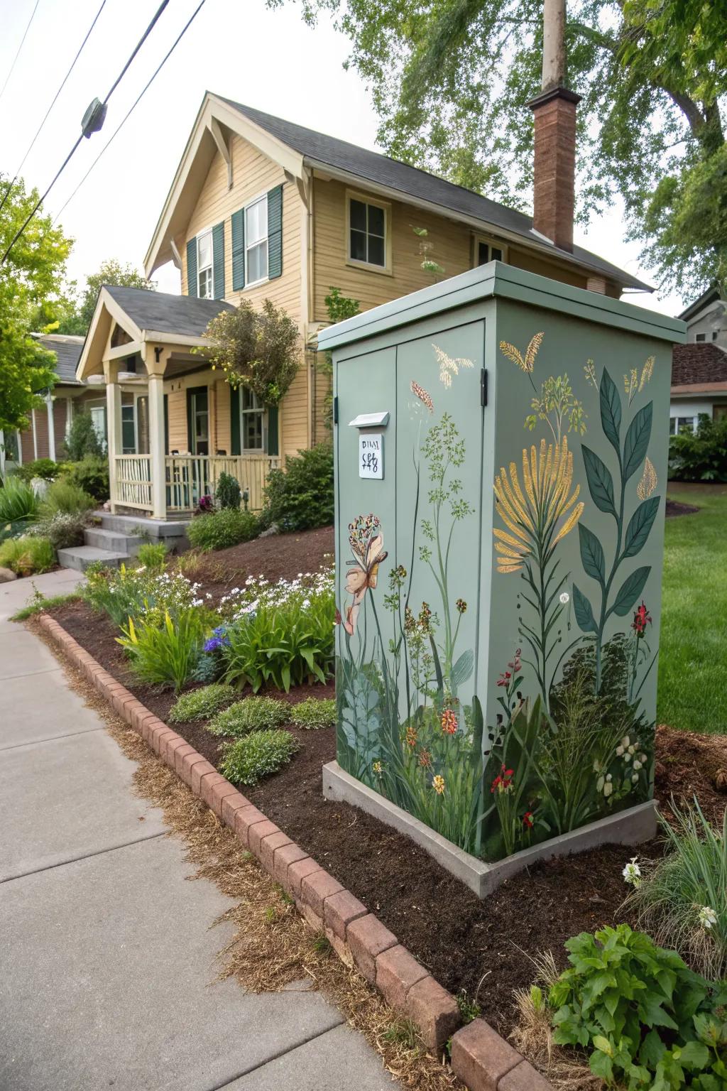 Front Yard Utility Box Cover Ideas: Easy Ways to Refresh Your Space