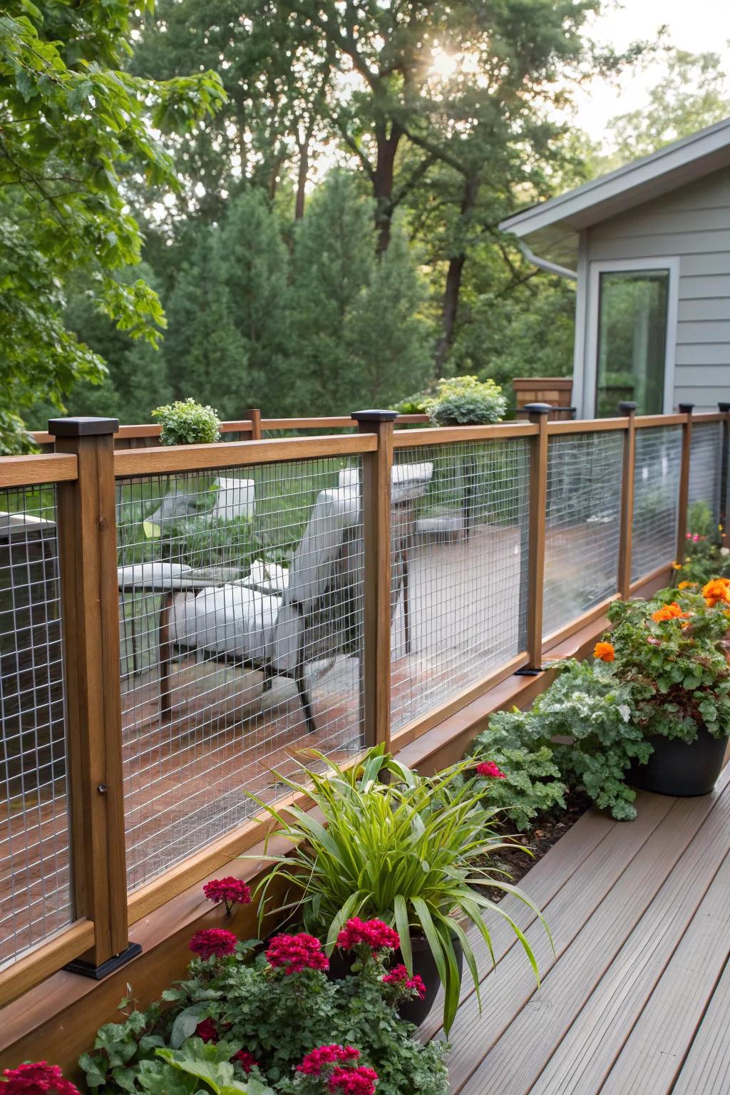 Privacy Railing Ideas Privacy Deck Railing Ideas: Enhance Your Outdoor Comfort Today