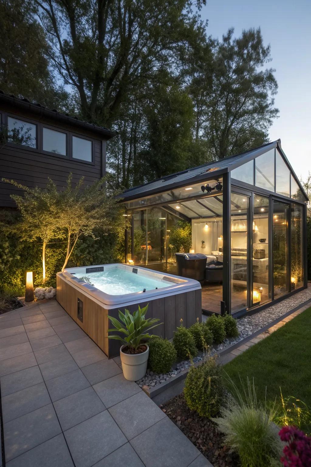 Above Ground Swim Spa Landscaping: Transform Your Backyard Space
