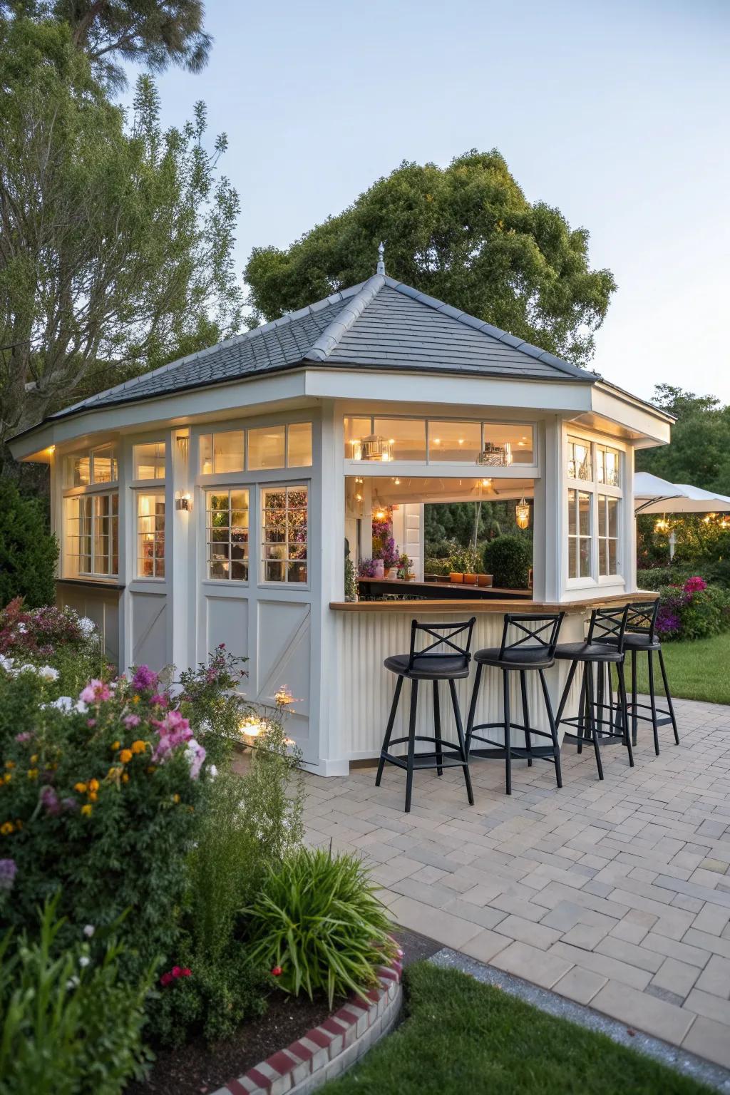Bar Gazebo Ideas: Refresh Your Outdoor Entertaining Space