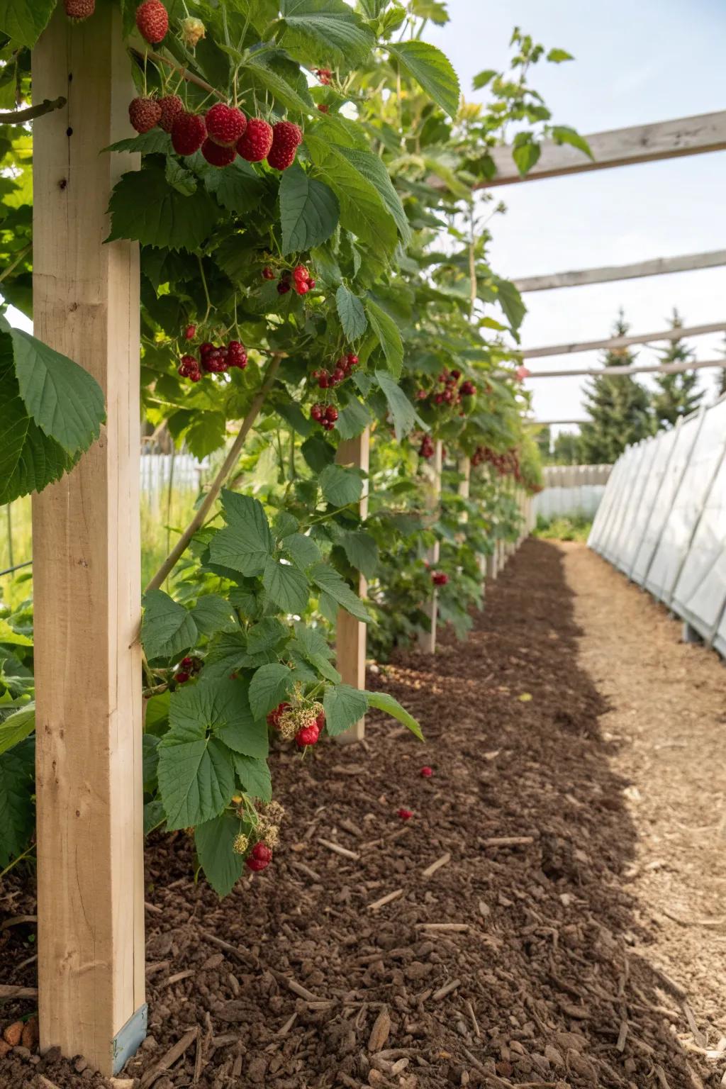 Berry String Trellis 16+ Berry Trellis Ideas: Grow Juicy Berries in Small Spaces