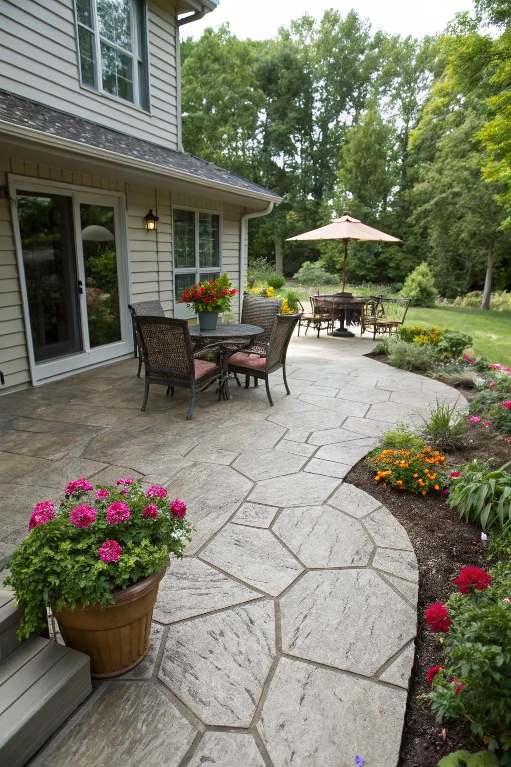 14+ Concrete Back Porch Ideas: Relax Outside in Style