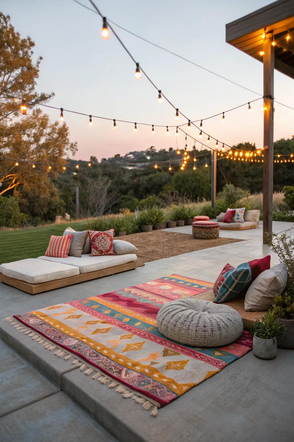 Outdoor Concrete Rug Concrete Slab Patio Ideas: Fresh Inspiration for Your Outdoor Space
