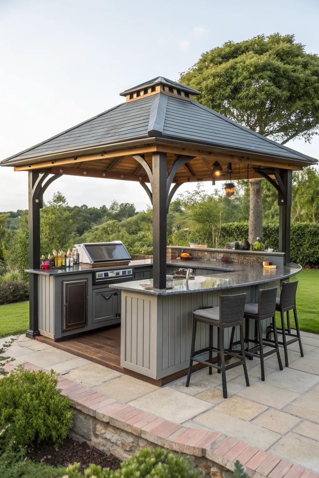 Gazebo Bar Ideas: Transform Your Outdoor Space for Relaxing Evenings