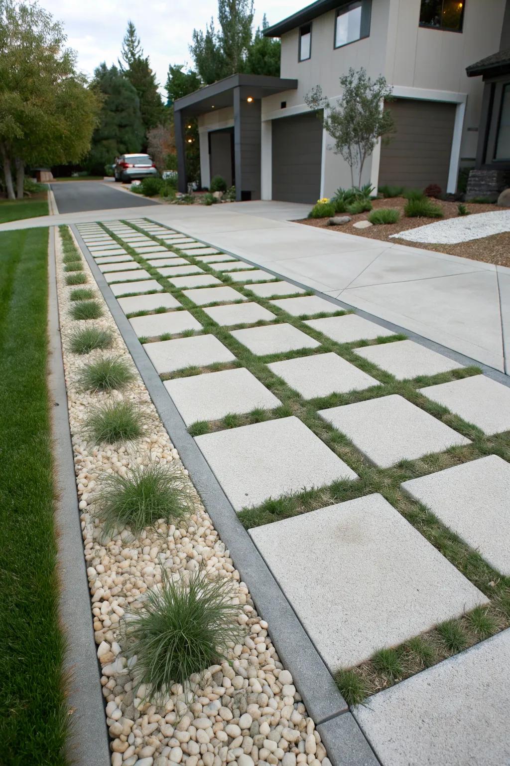 21+ Ribbon Driveway Ideas: Add Unique Charm to Your Outdoor Space