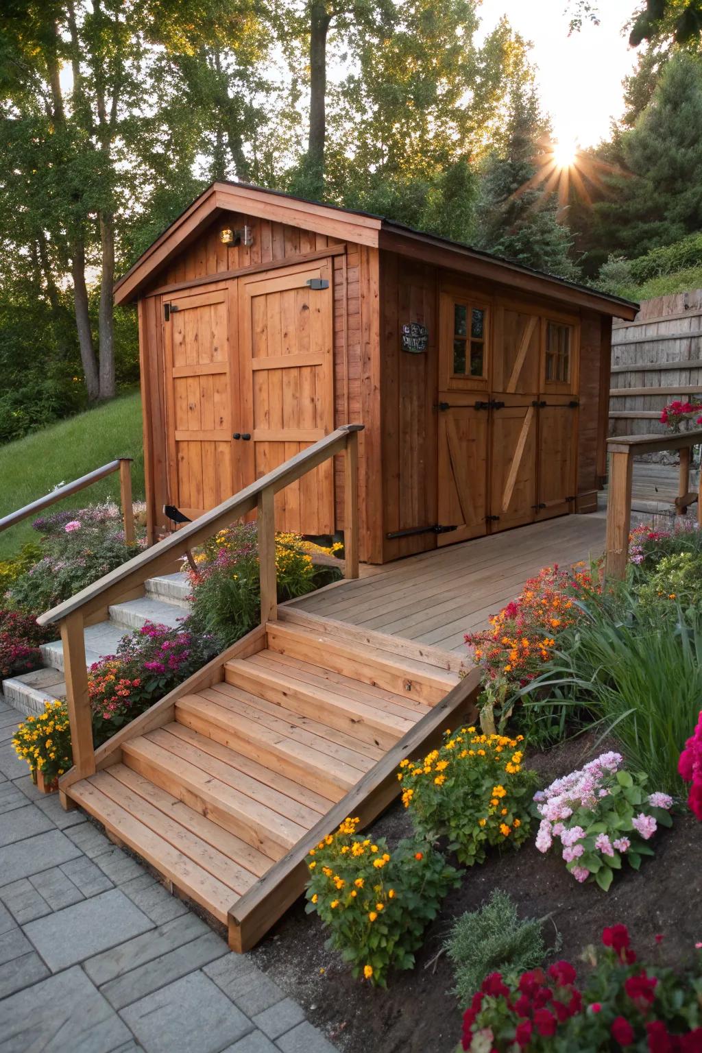 Shed Ramp Ideas: Upgrade Your Garden Access Easily