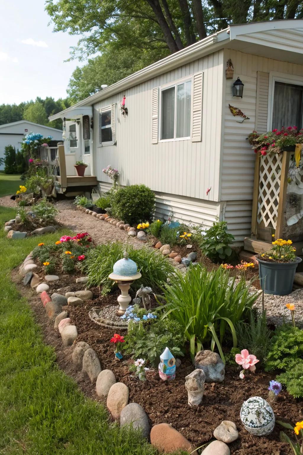 Single Wide Mobile Home Landscaping Ideas: Refresh Your Outdoor Space