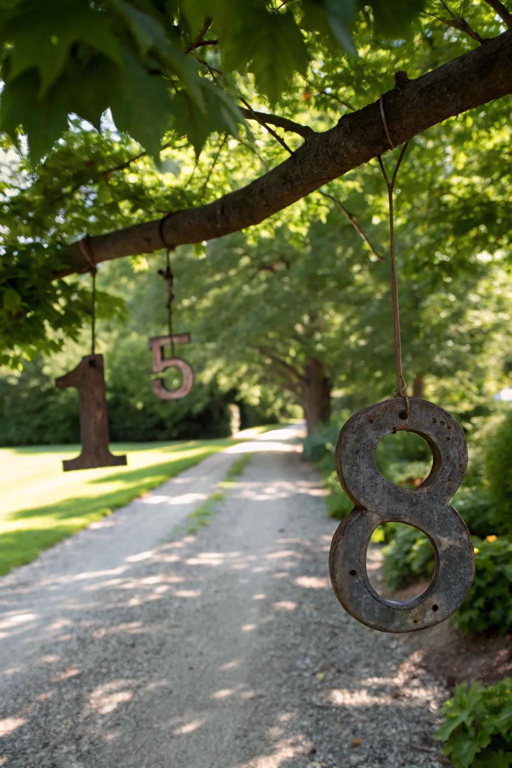 Numbers. Post Tumblr House Number Post Ideas: Stand Out With Unique Curb Appeal