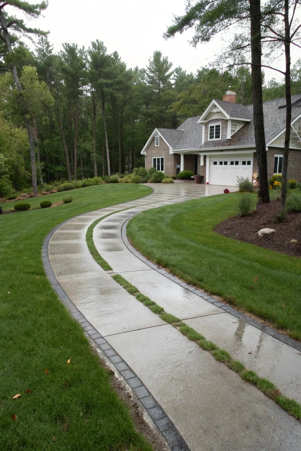 21+ Ribbon Driveway Ideas: Add Unique Charm to Your Outdoor Space