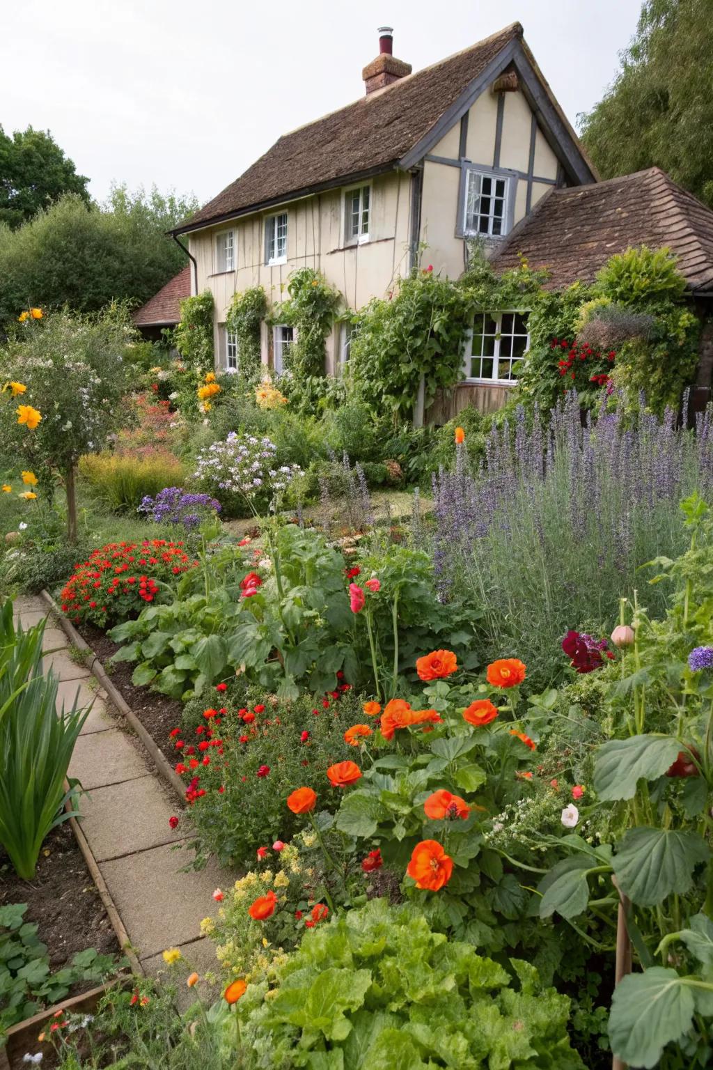 14+ Cottage Garden Layouts: Transform Your Space with Classic Charm