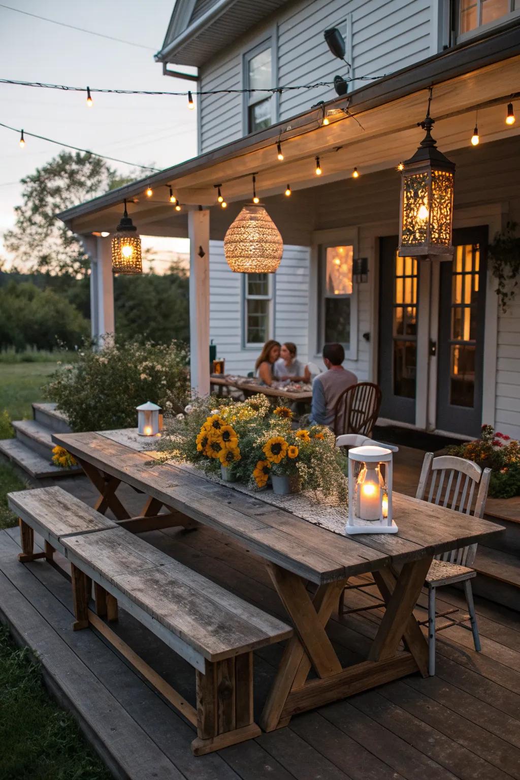 Front Porch Table Ideas: Make Your Outdoor Space More Inviting