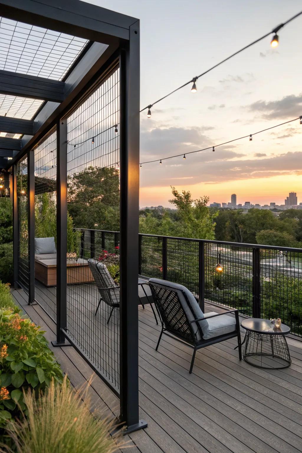 Hog Wire Deck Railing Ideas for a Backyard Refresh