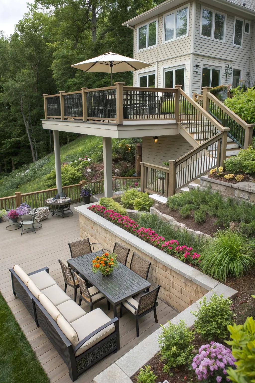 L Shaped Deck Ideas: Maximize Your Outdoor Living Space