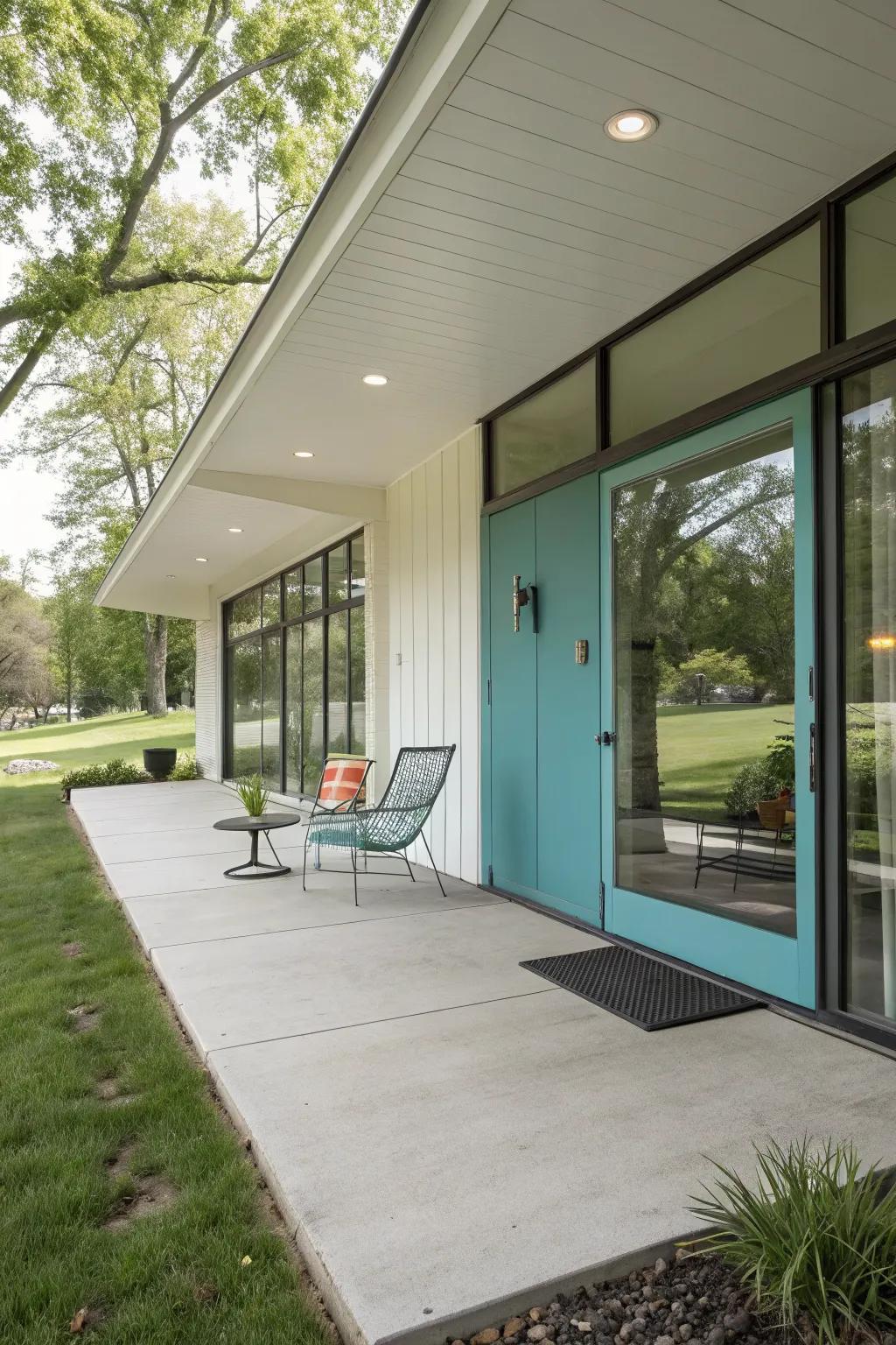 13+ Mid Century Front Porch Ideas: Add Retro Charm to Your Entryway