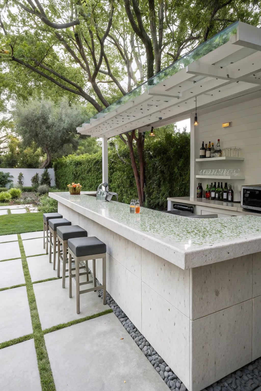 Outdoor Bar Countertop Ideas: Create a Welcoming Space for Friends