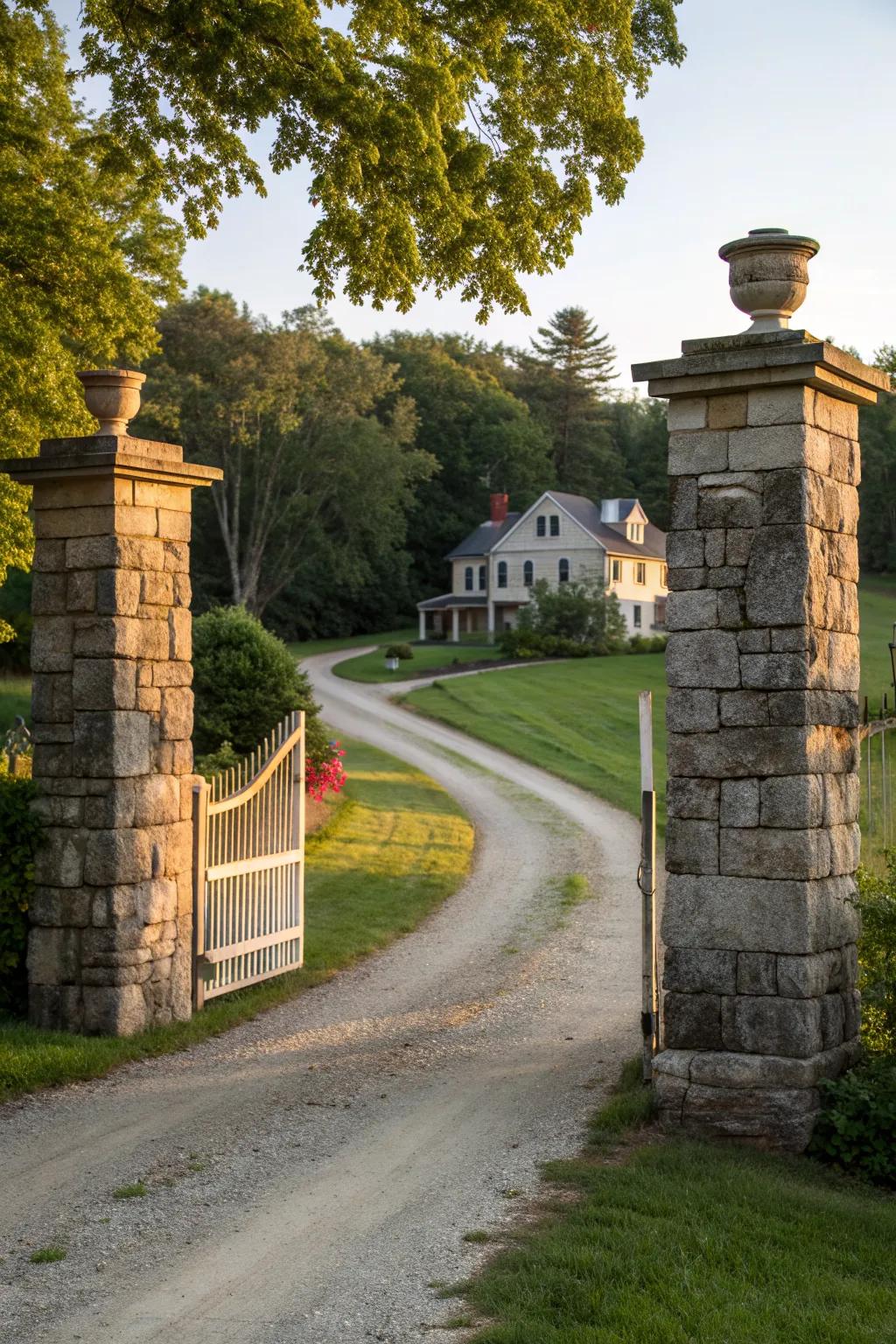 14+ Rural Driveway Entrance Ideas Transform Your Home’s First Impression — free download