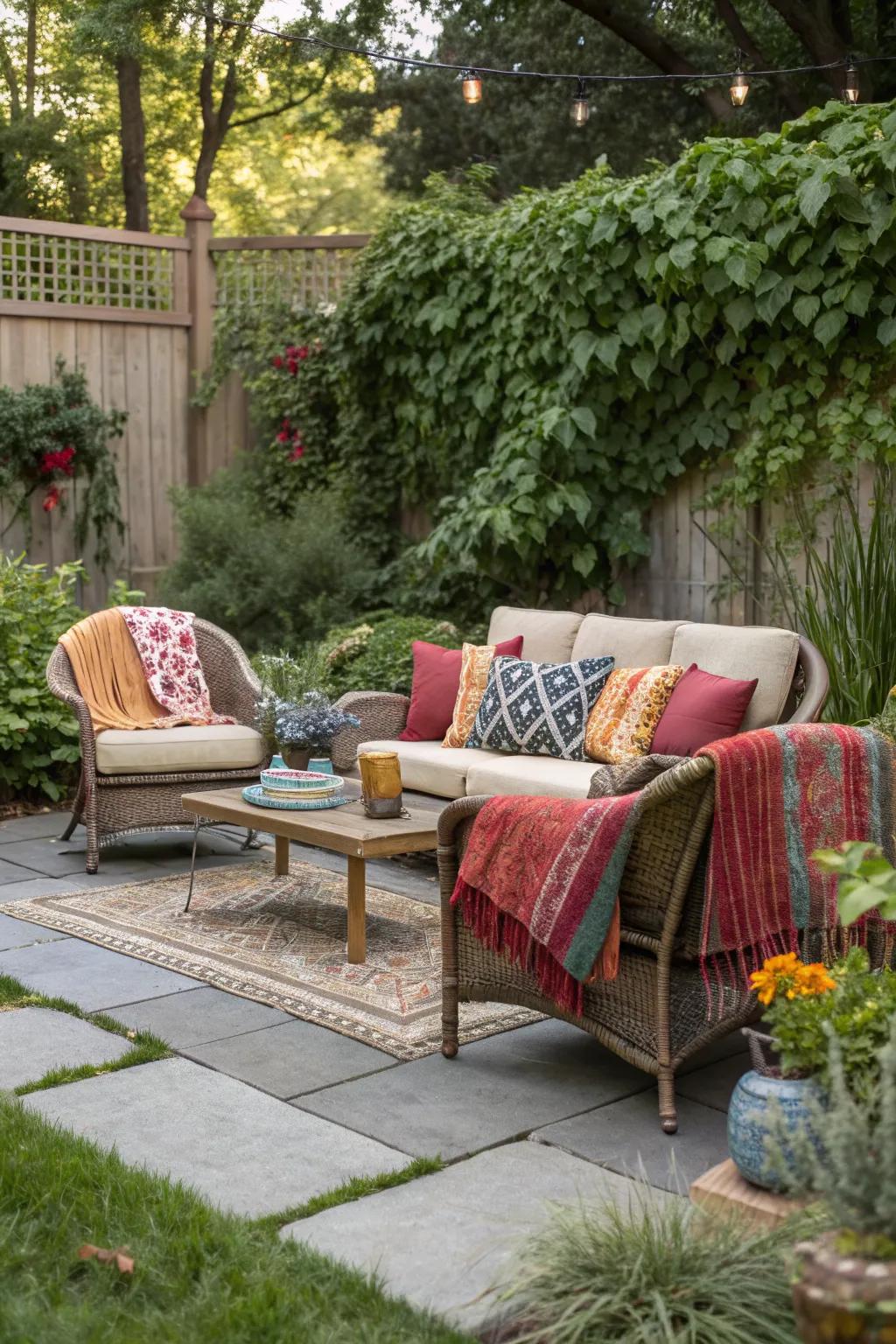 16+ Small Cozy Patio Ideas: Turn Any Outdoor Space Into a Relaxing Retreat
