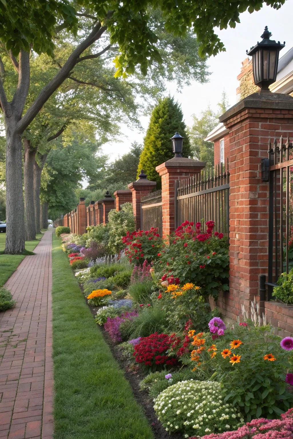 Front Yard Brick Fence Ideas: Boost Your Curb Appeal Today
