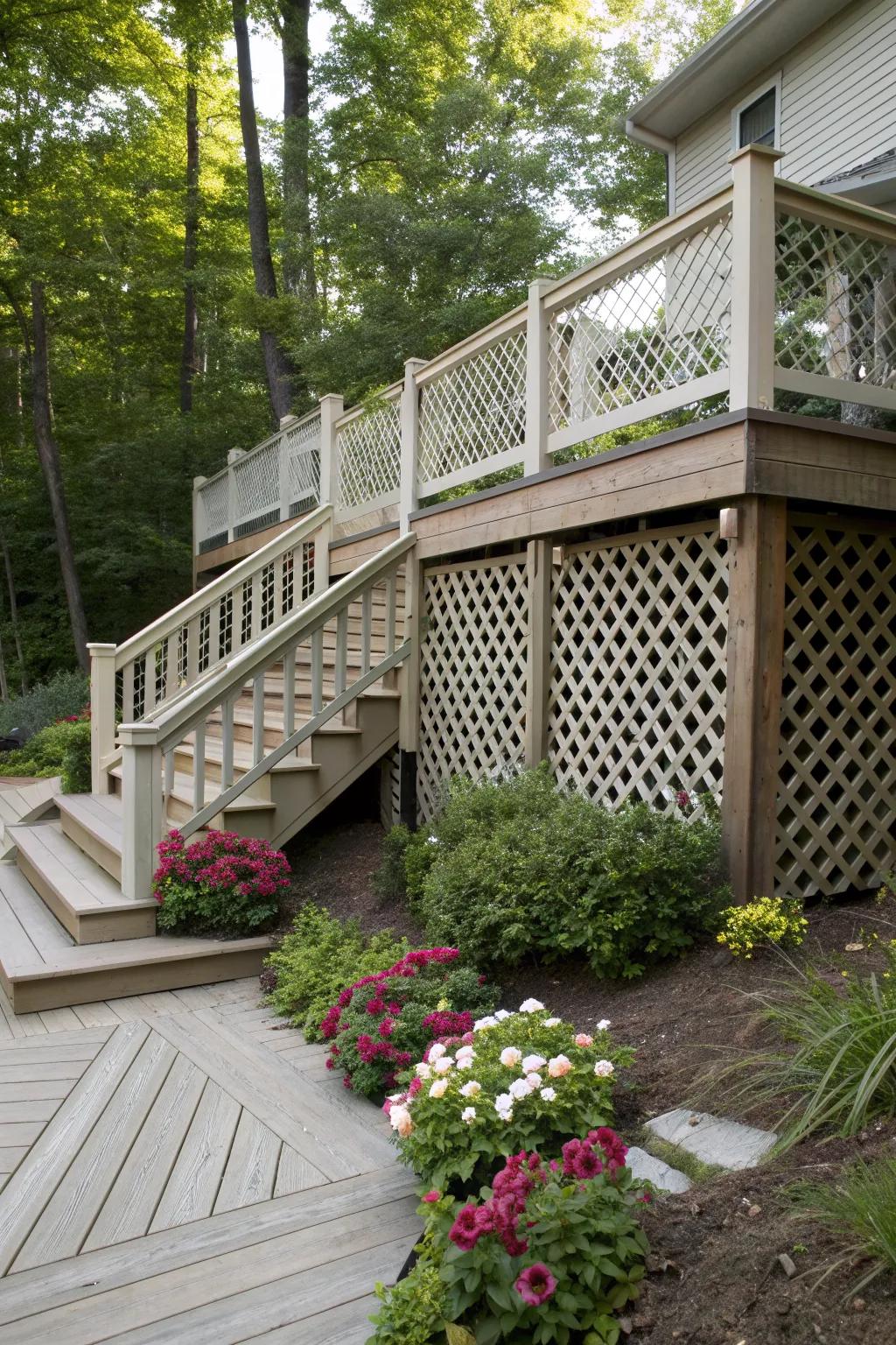 Under Deck Lattice Ideas: Refresh Your Garden Space Today