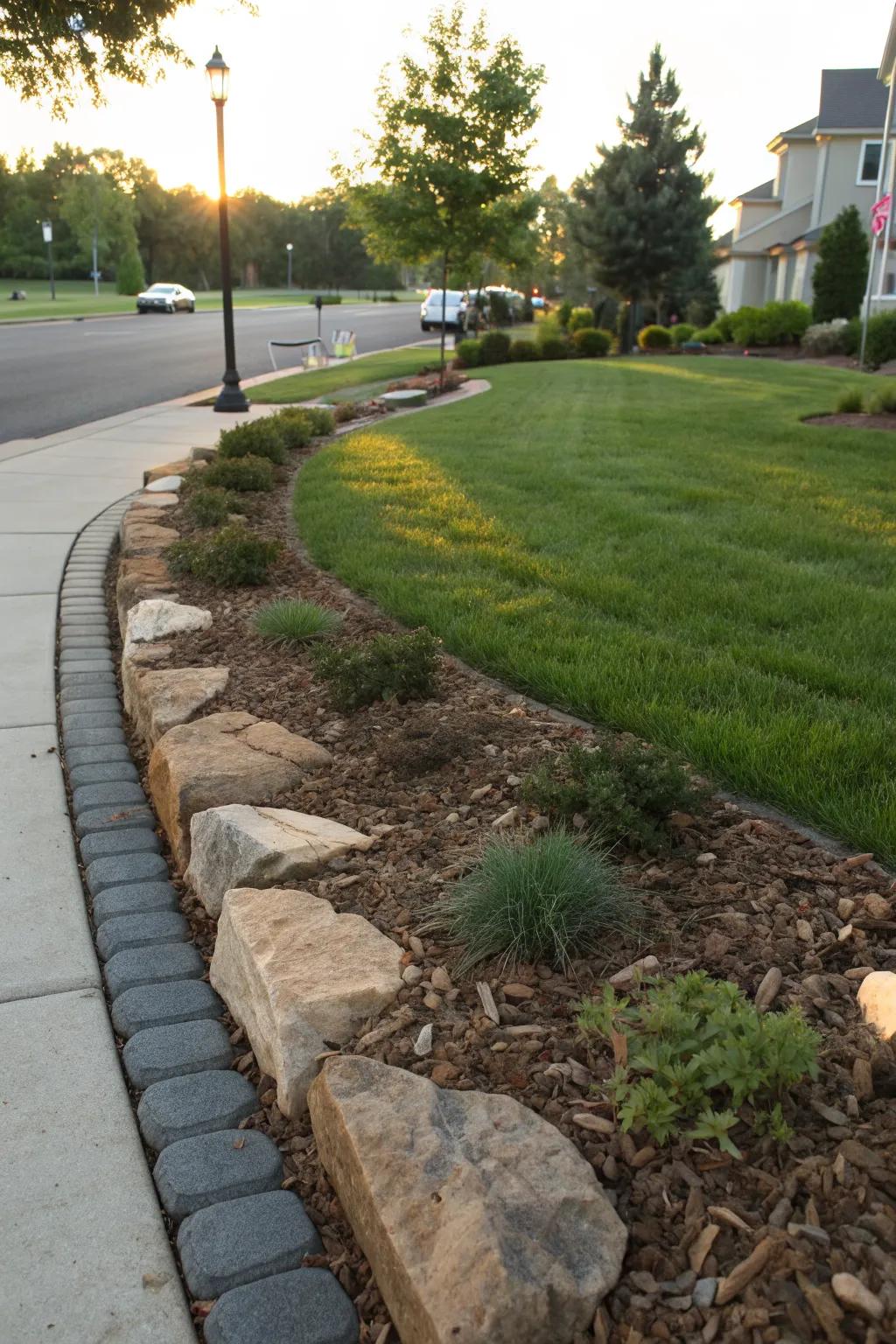 Rustic Boundaries Front Yard Property Line Ideas: Simple Ways to Boost Curb Appeal