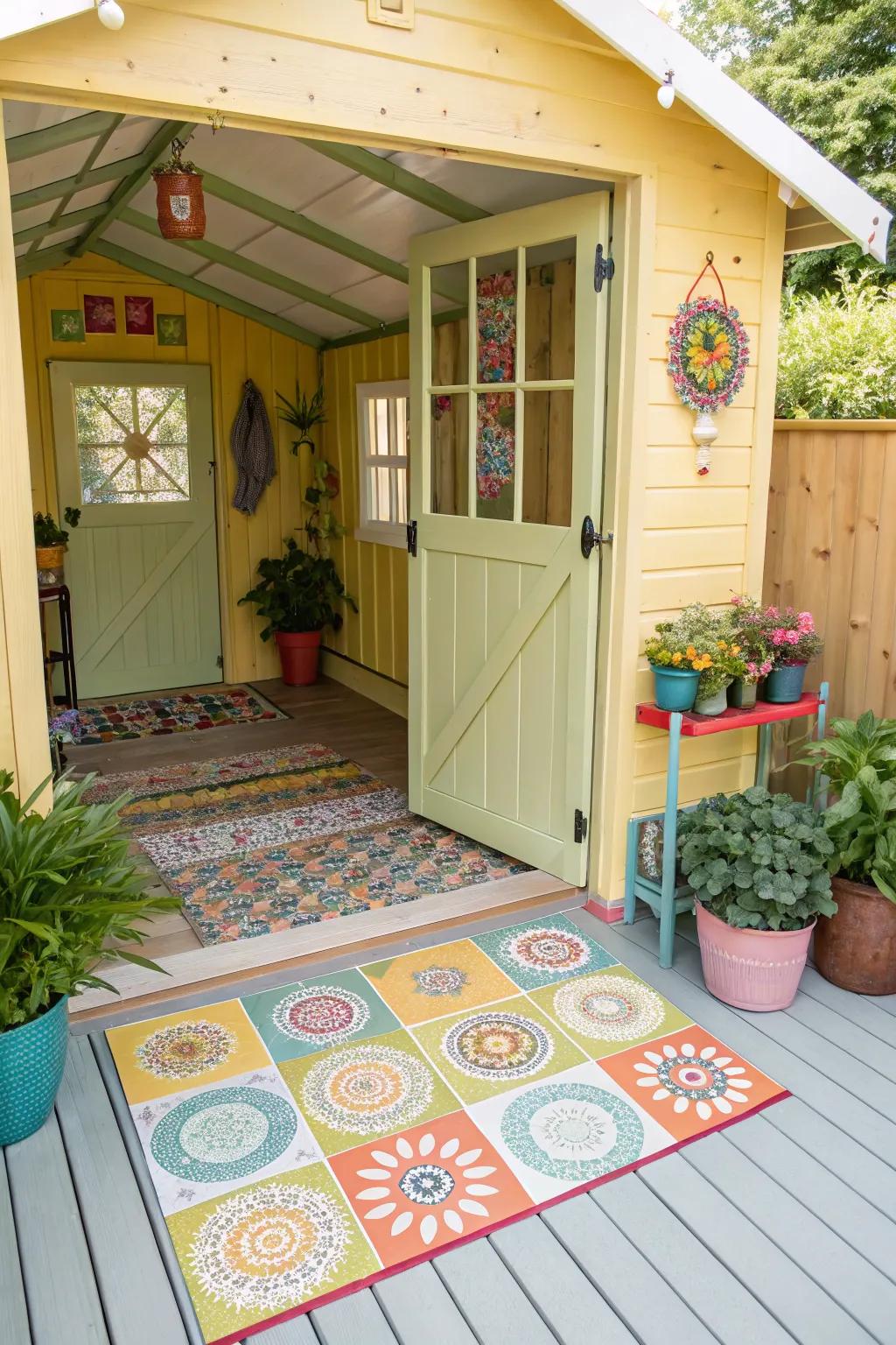 Shed Rug Outdoor Shed Flooring Ideas: Upgrade Your Space with These Smart Tips