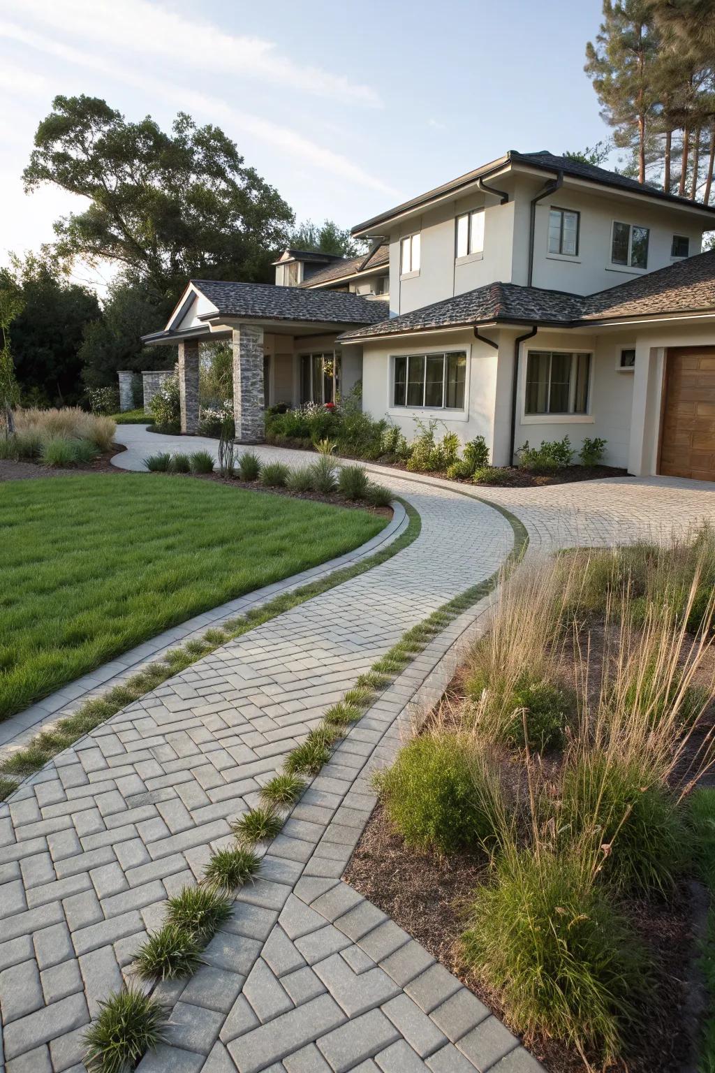 21+ Ribbon Driveway Ideas: Add Unique Charm to Your Outdoor Space