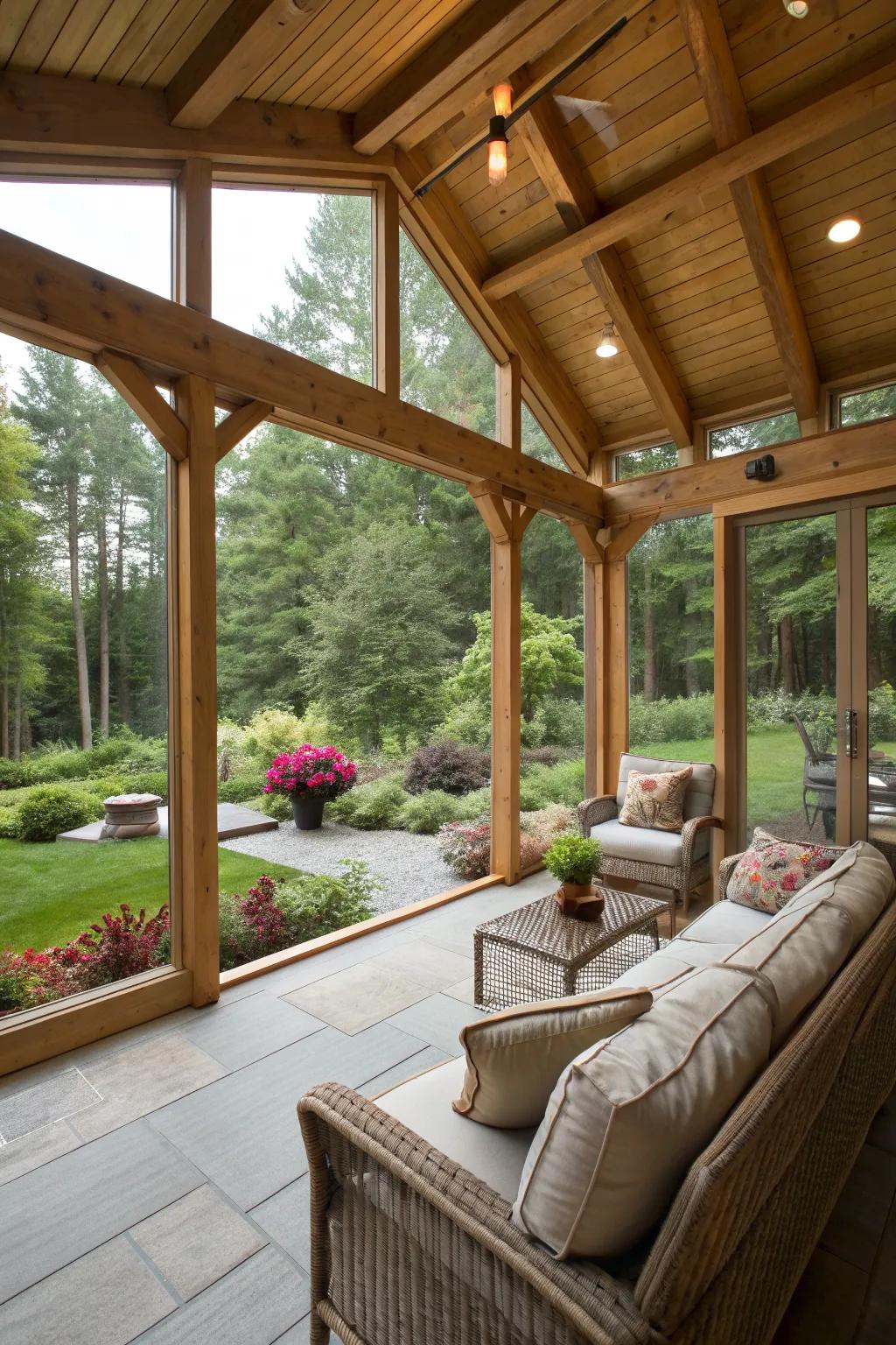 Timber Fr Timber Frame Porch Ideas: Simple Ways to Enhance Your Outdoor Space