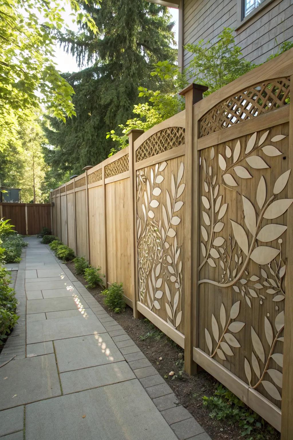 15+ Decorative Wood Fence Ideas to Inspire Your Outdoor Space