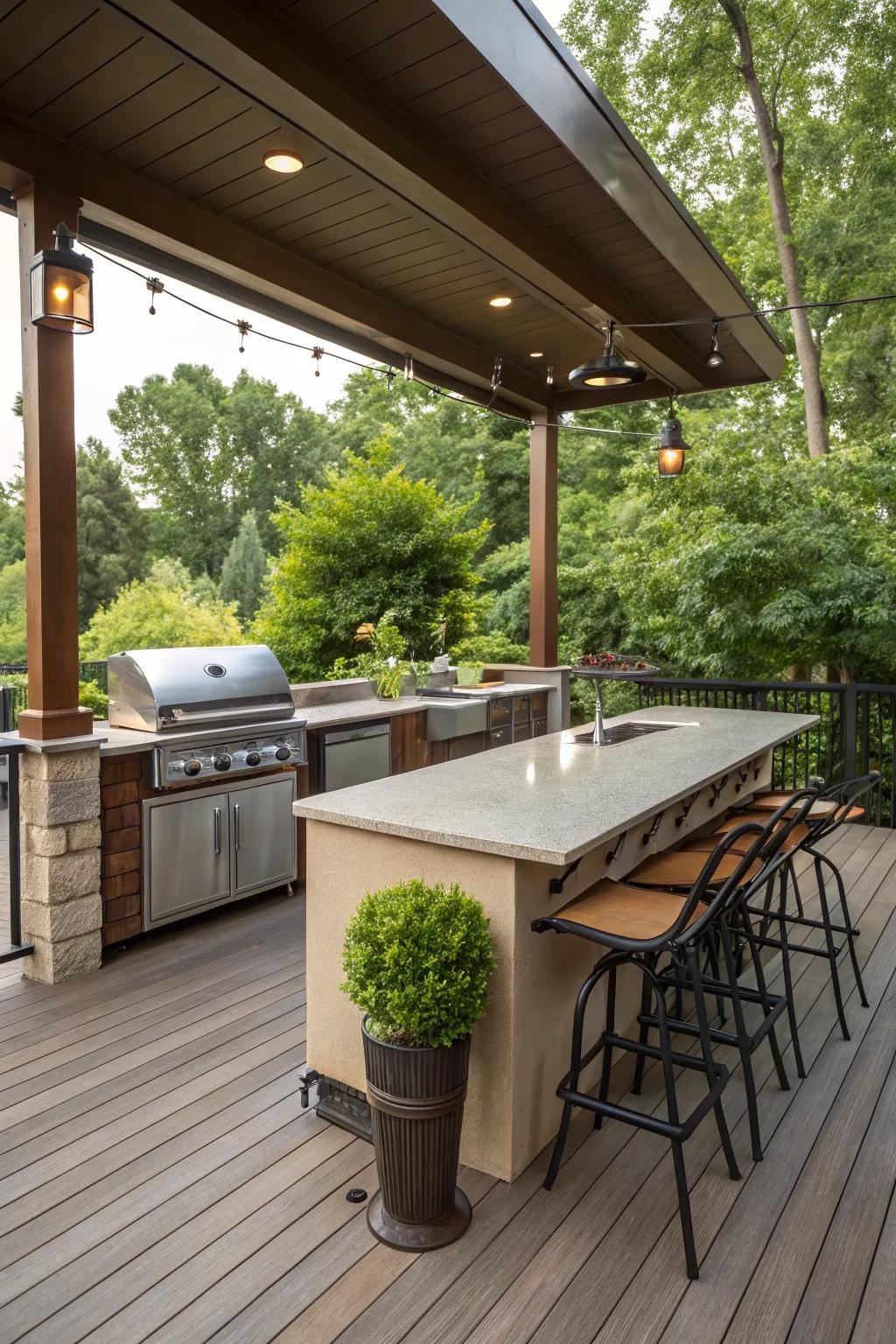12+ Grill on Deck Ideas: Simple Upgrades for Outdoor Cooking Spaces