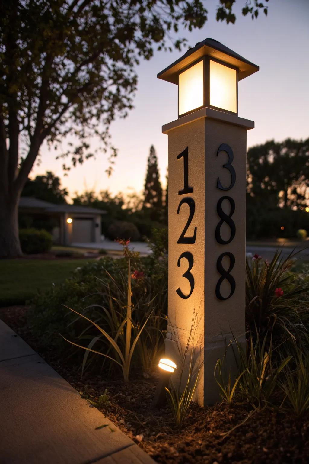 House Number Post Ideas: Stand Out With Unique Curb Appeal