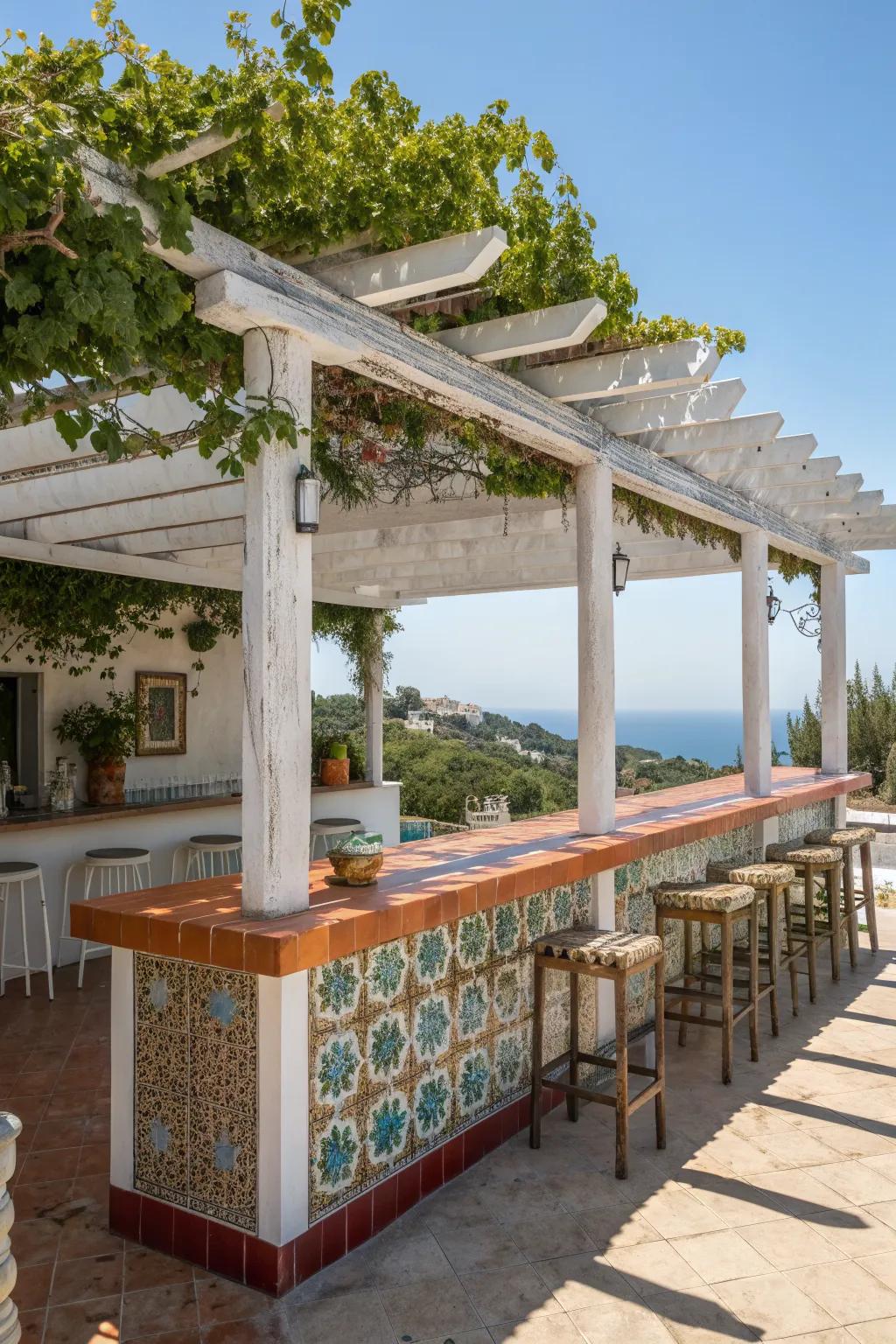 Pergola with Bar Counter Ideas: Easy Ways to Enhance Outdoor Entertaining