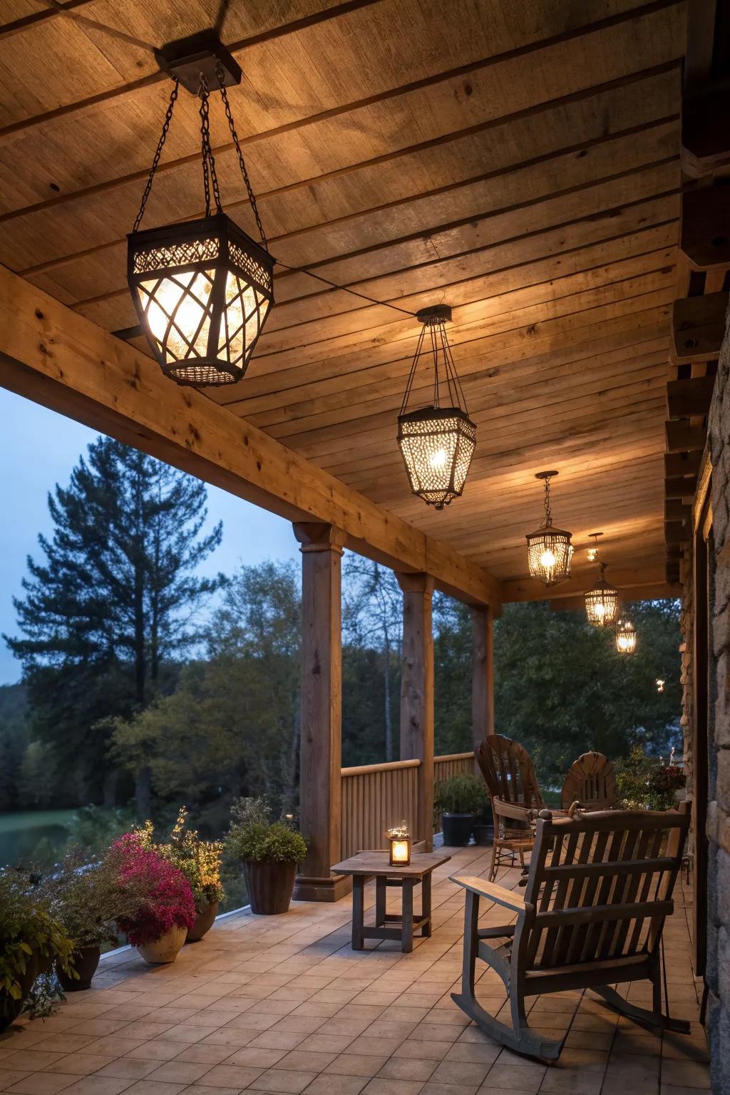 20+ Rustic Porch Ceiling Ideas: Create a Relaxing Outdoor Retreat