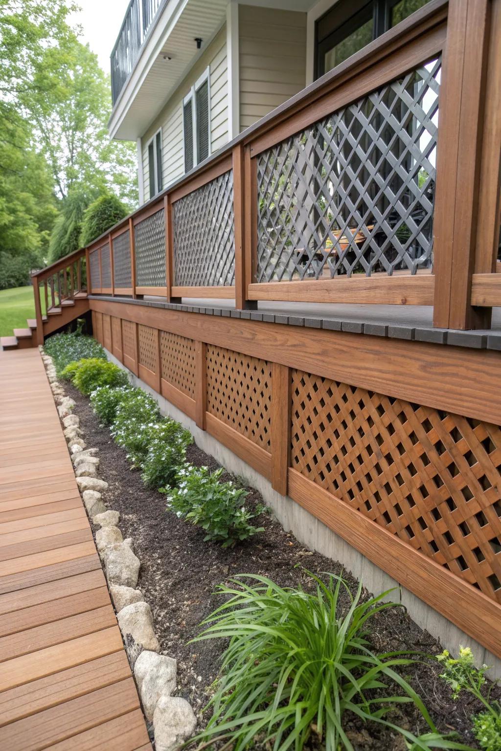 Under Deck Lattice Ideas: Refresh Your Garden Space Today