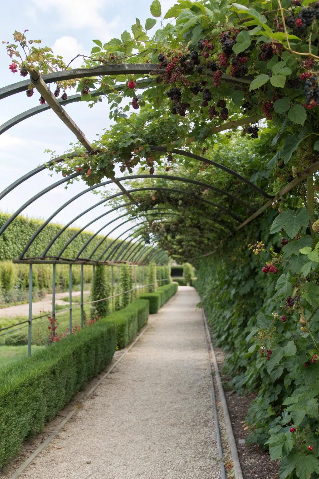 Berry String Trellis 16+ Berry Trellis Ideas: Grow Juicy Berries in Small Spaces