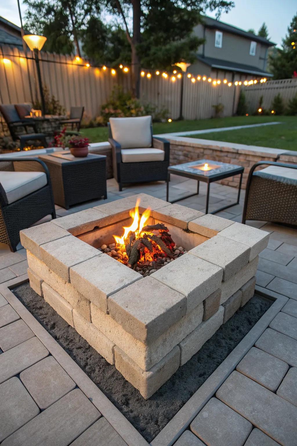 Block Fire Pit Ideas: Cozy Up Your Evenings Outdoors