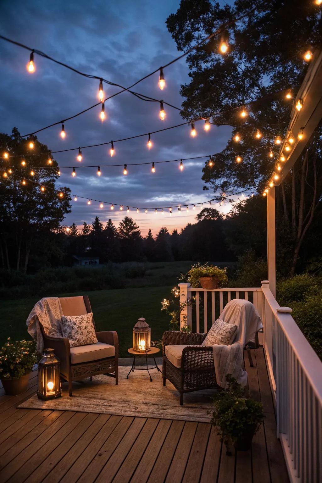 String Deck 19+ Deck Decorating Ideas on a Budget: Easy DIY Looks to Try Now