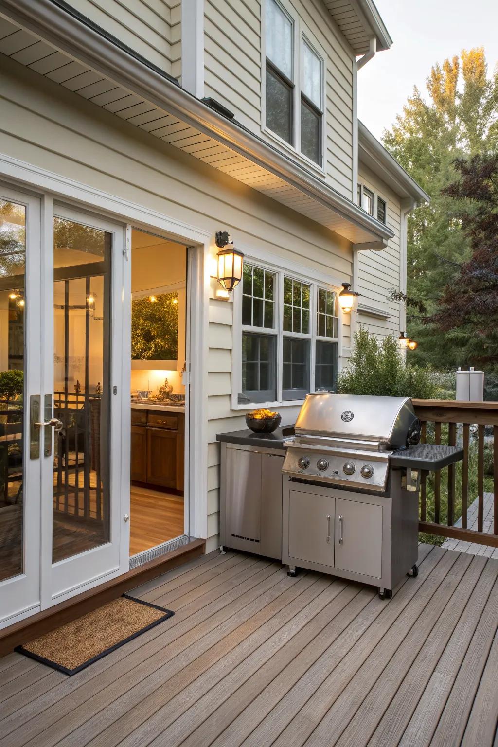 12+ Grill on Deck Ideas: Simple Upgrades for Outdoor Cooking Spaces