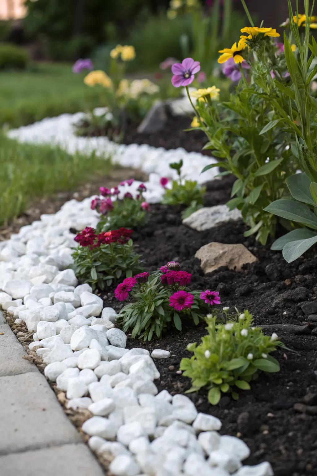 Modern White Rock Landscaping Ideas: Refresh Your Outdoor Space