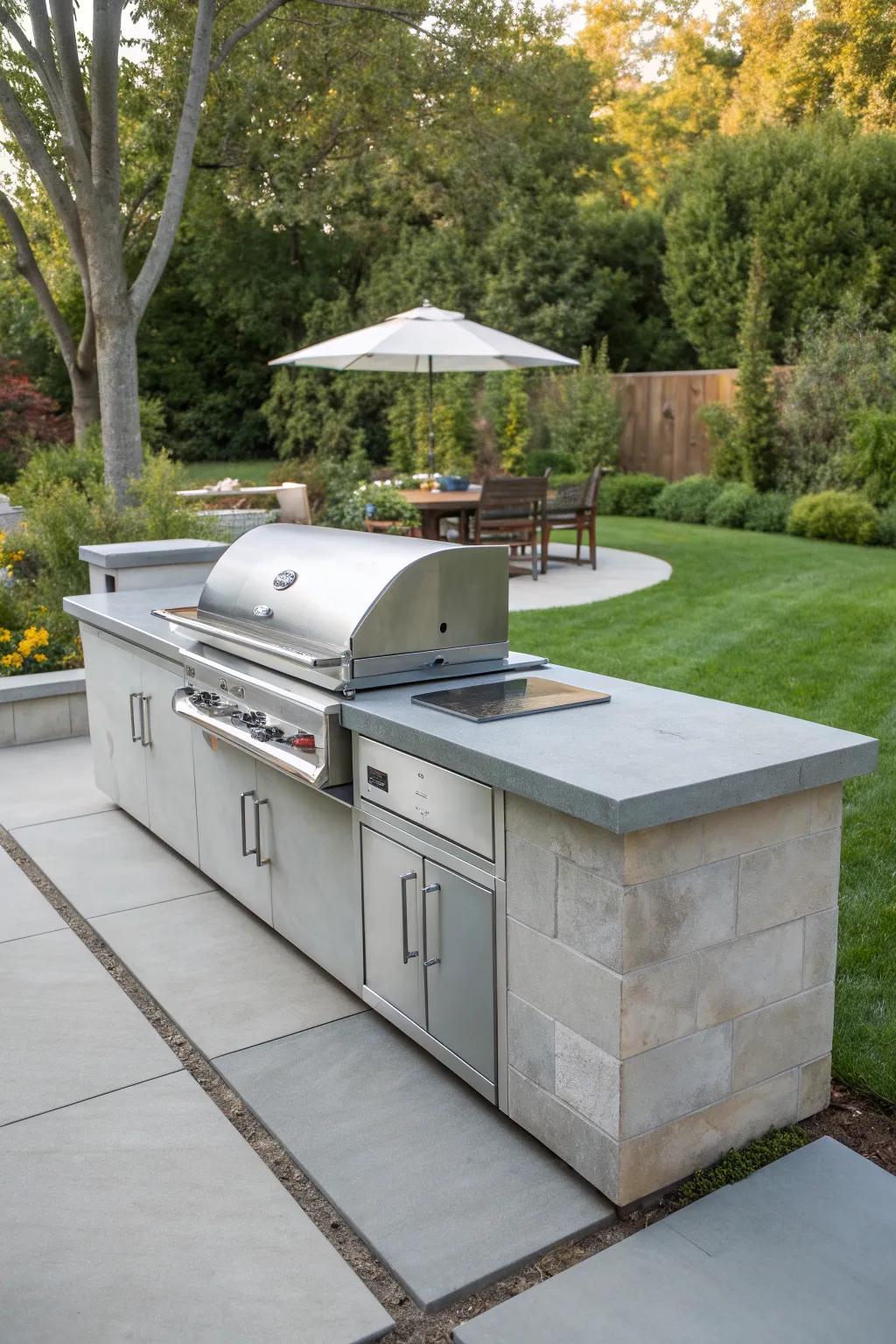Outdoor Grill Island Ideas: Create a Welcoming Backyard Space