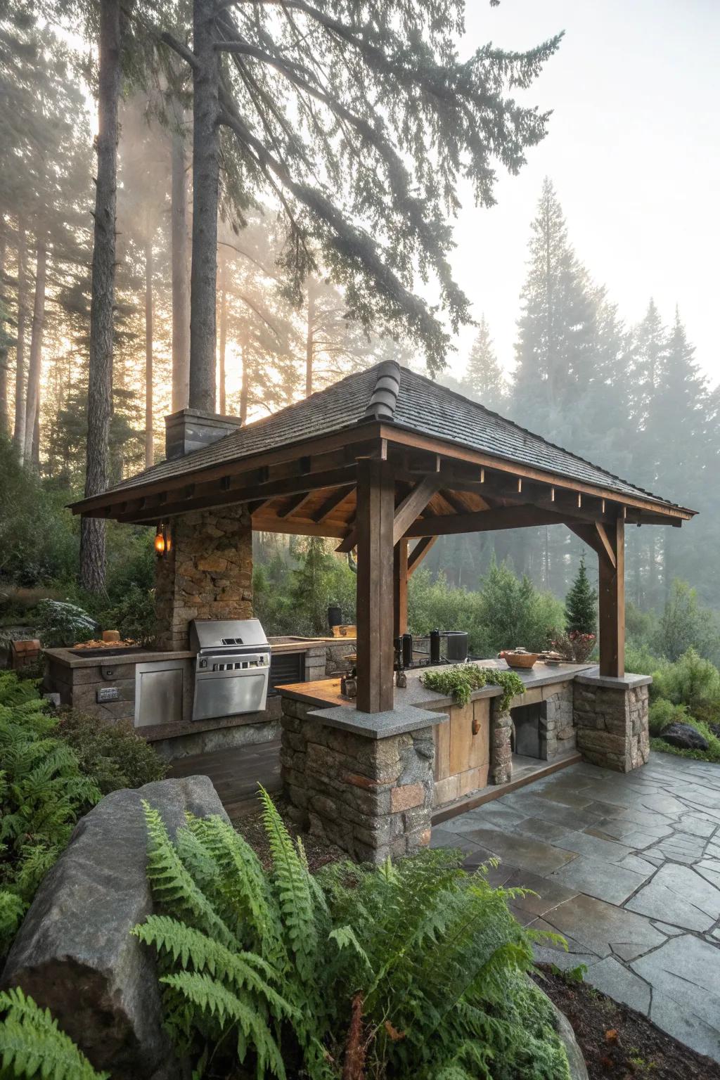 16+ Outdoor Kitchen Gazebo Ideas: Create a Relaxing Backyard Retreat