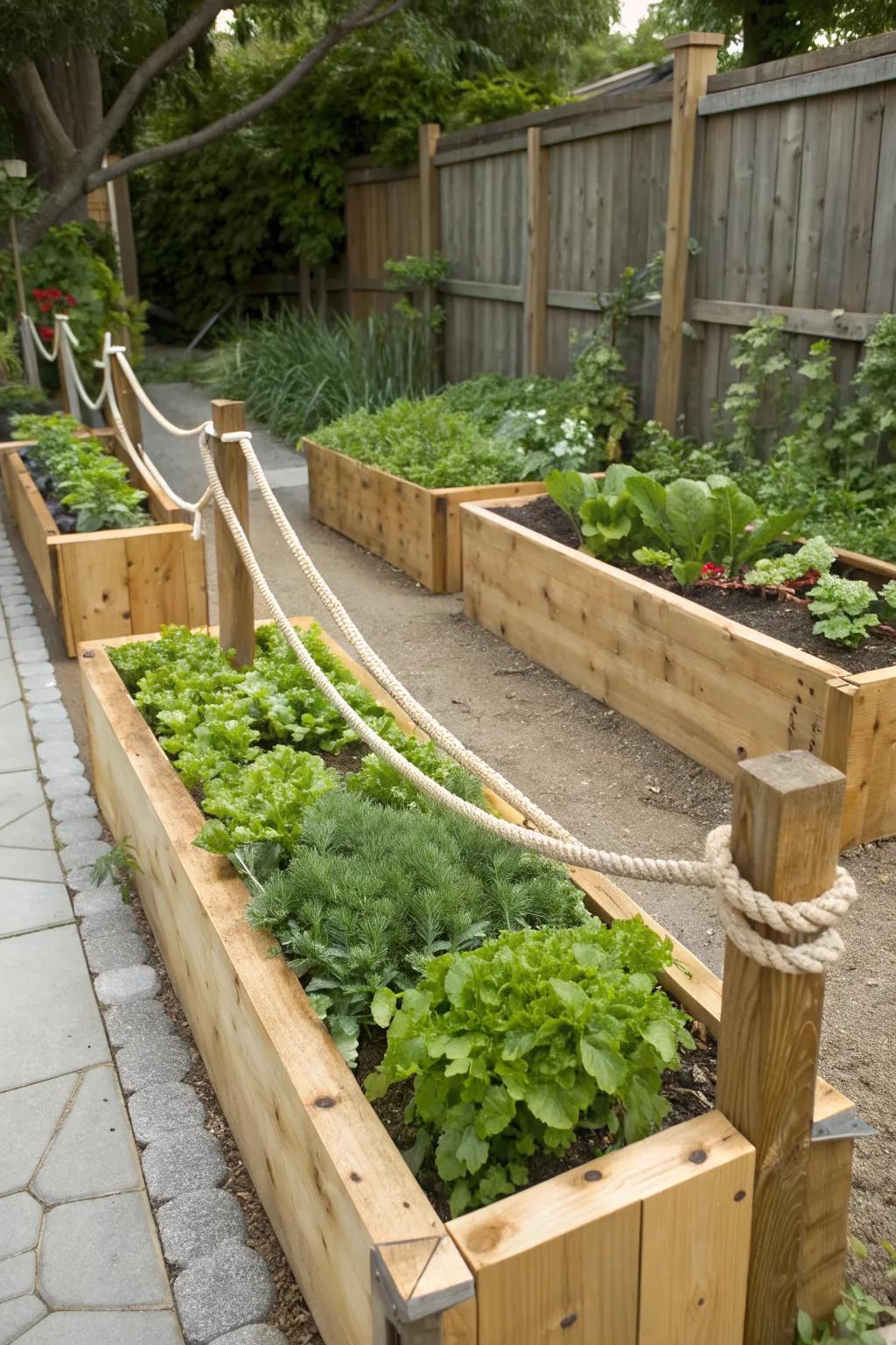 Garden Rope Railing Outdoor Rope Railing Ideas: Simple Ways to Refresh Your Garden