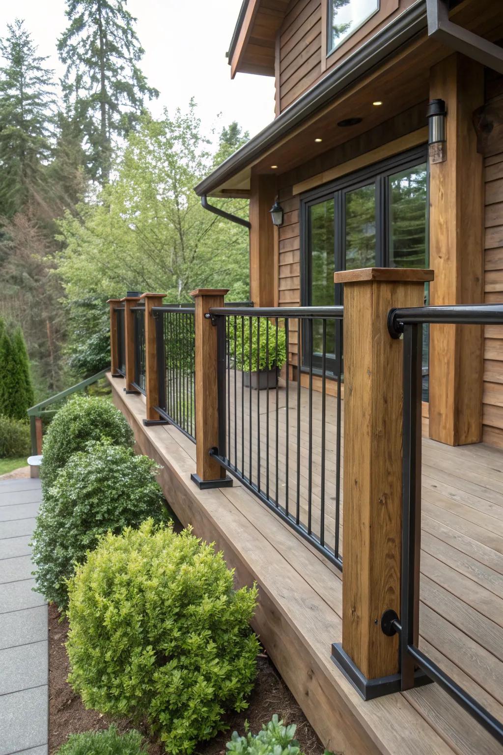 Rustic Deck Ralings Rustic Deck Railing Ideas: Create a Warm, Inviting Outdoor Space