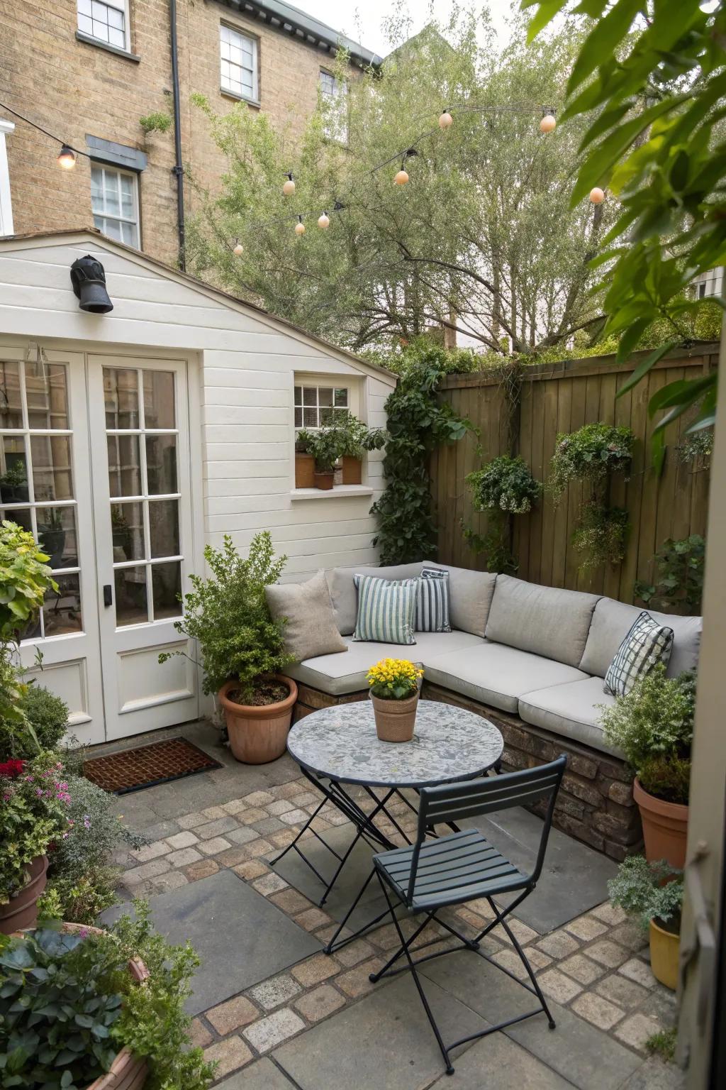 16+ Small Cozy Patio Ideas: Turn Any Outdoor Space Into a Relaxing Retreat