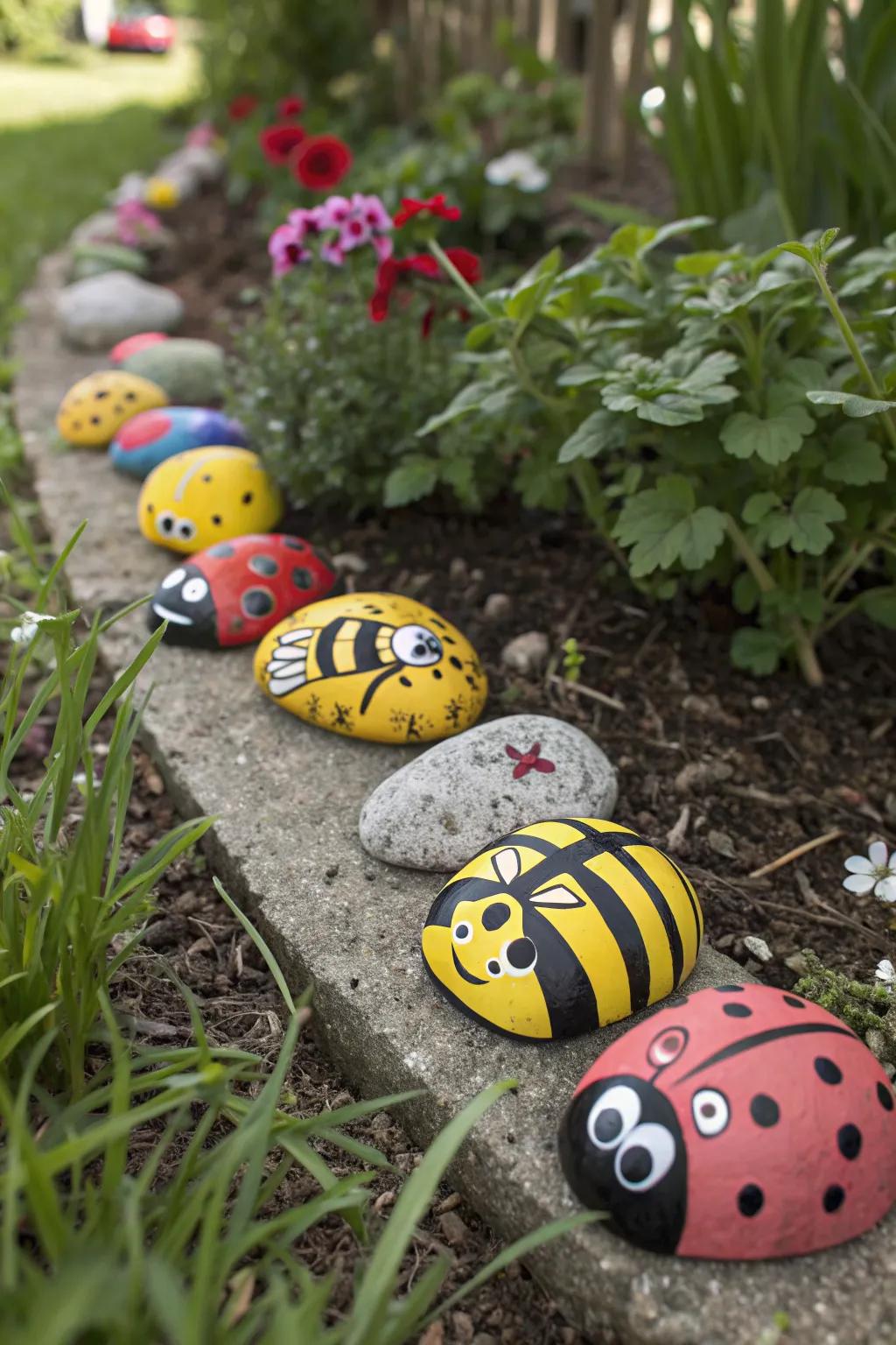 15+ Stone Painting Ideas: Try Creative Designs for Your Garden Decor
