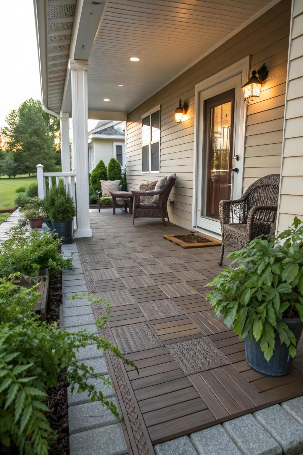 14+ Concrete Front Porch Makeover Ideas: Simple Ways to Refresh Your Entry