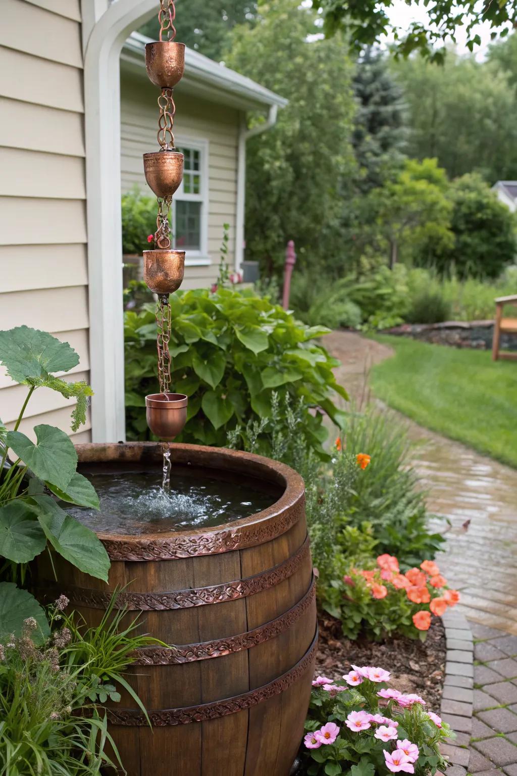 Decorative Rasin Decorative Rain Barrel Ideas: Refresh Your Outdoor Space Easily