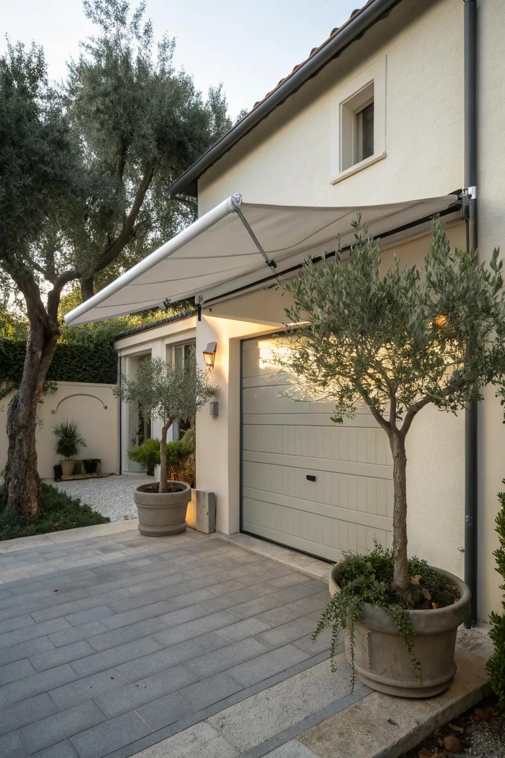 14+ Garage Door Awning Ideas: Boost Curb Appeal Easily