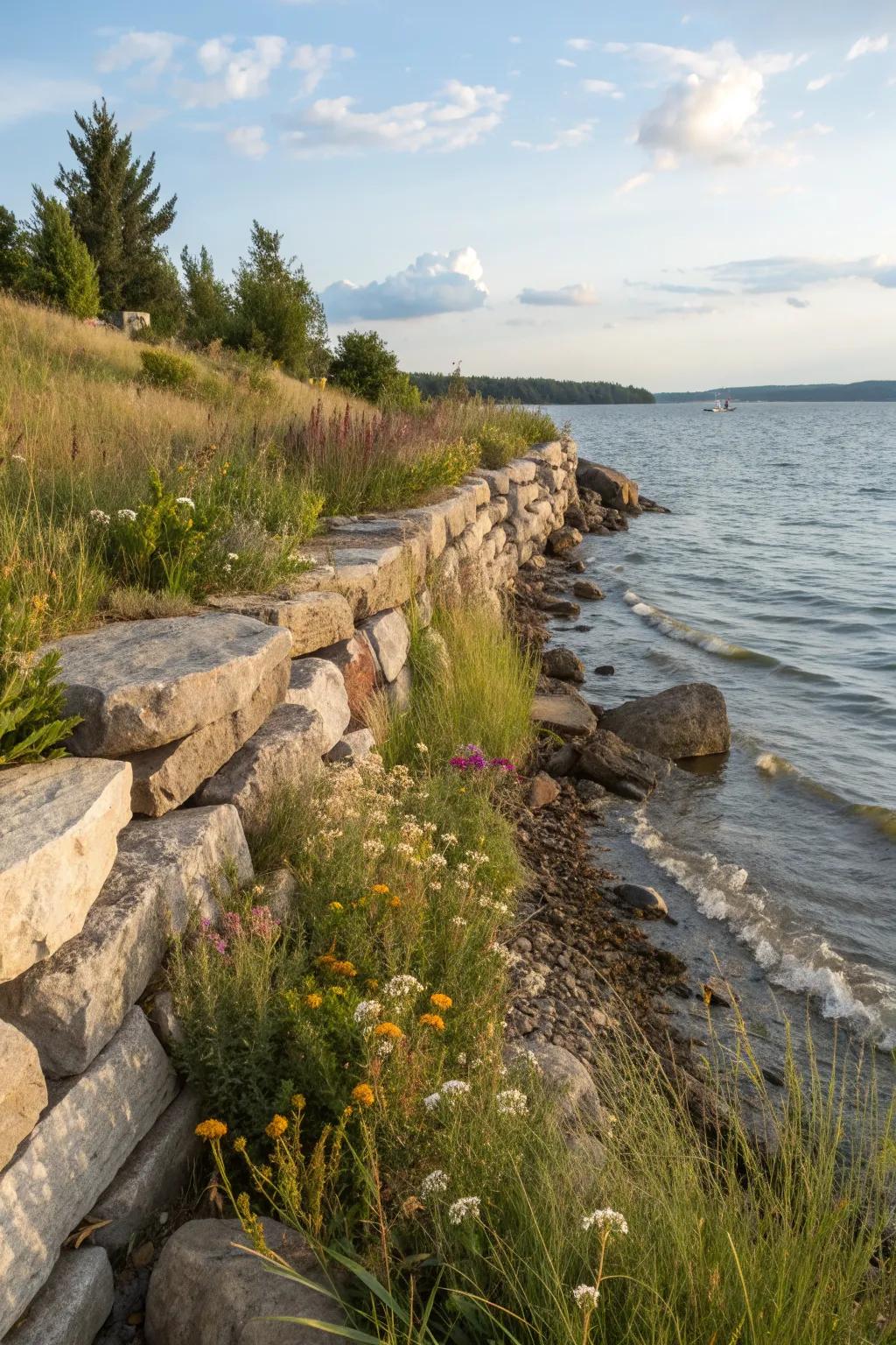Lake Retaining Wall Ideas: Transform Your Shoreline with Creative Designs