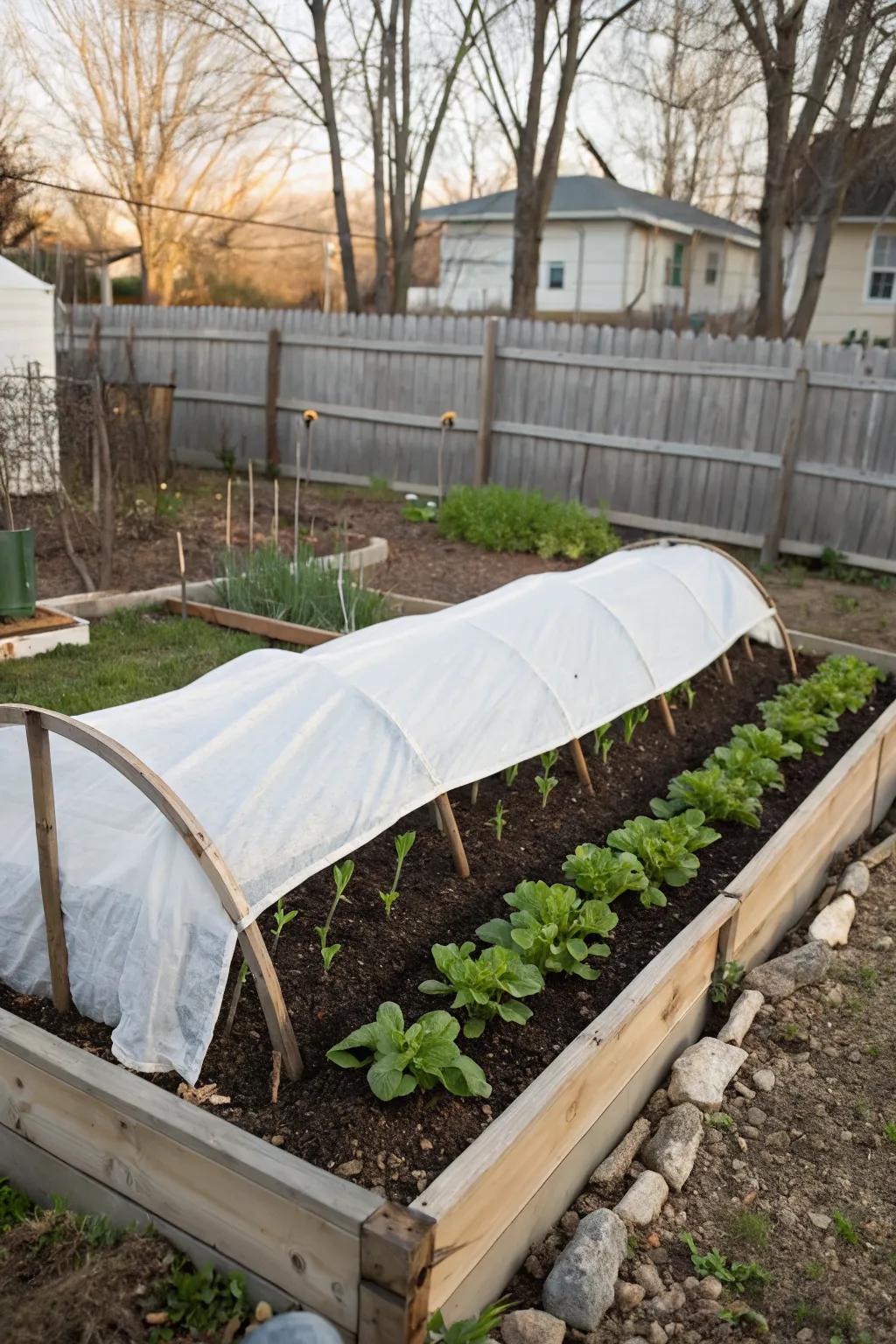 21+ Raised Garden Bed Cover Ideas: Protect Plants & Harvest More
